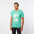 MNKR // Travel More Tee // Mint (XL)