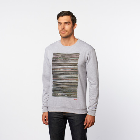 MNKR // Records Sweatshirt // Grey (S)