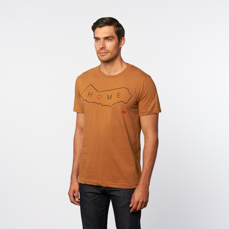 MNKR // Home Tee // Camel (S)