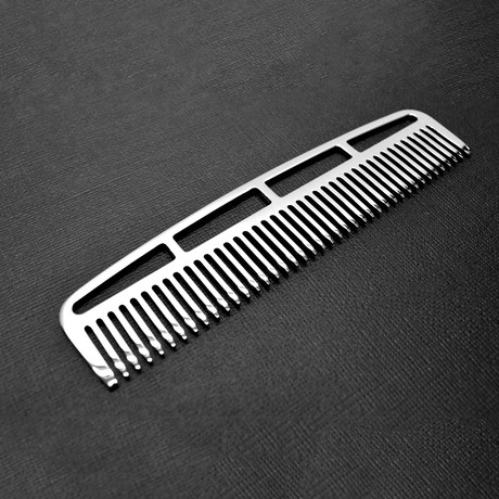 Skeleton // Stainless Steel Comb