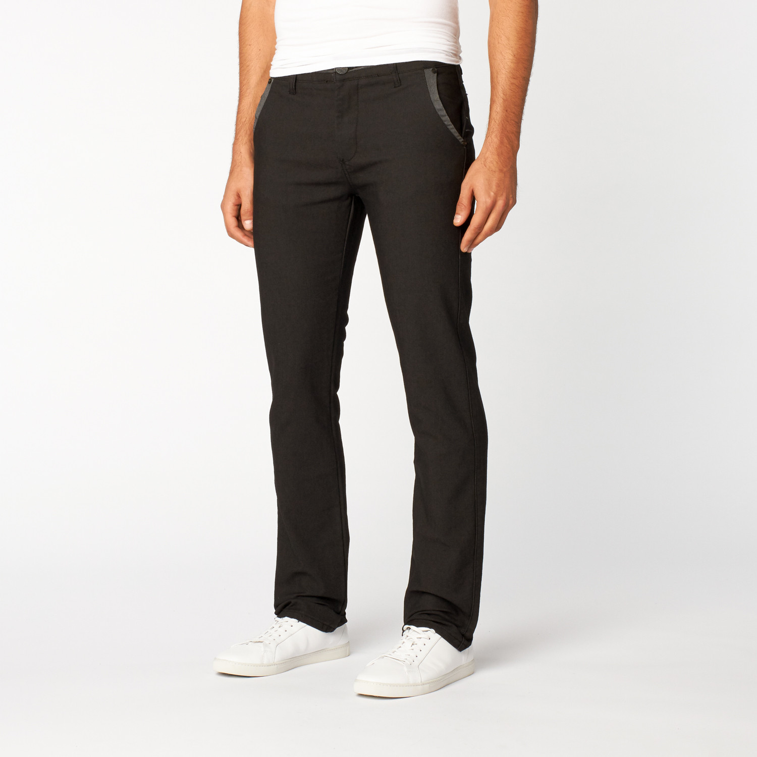 Stretch Twill Pant // Black (30WX32L) - Platini Jeans - Touch of Modern