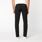 Flap Pocket Stretch Twill Pant // Black (38WX32L)