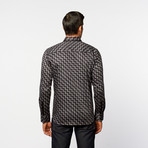 Button-Up Shirt // Grey Check (L)