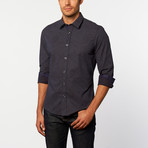 Button-Up Shirt // Blue Check (M)