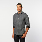 Button-Up Shirt // Grey Pattern (XS)