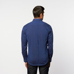 Button-Up Shirt // Navy (M)