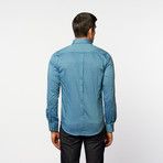 Button-Up Shirt // Teal (L)