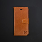 SafeSleeve Wallet Case // Tan Leather (iPhone 6/6s)