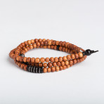 Triple Bayong Wood Bead Bracelet (Small)