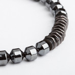 Hematite Bead Bracelet (Small)