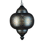 Oriental Pierced Pendant Light