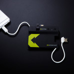 XS Powercard // Black + White Cable (Apple Lightning // 16GB)