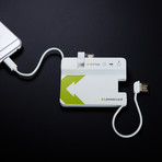 XS Powercard // White (Apple Lightning // 8GB)