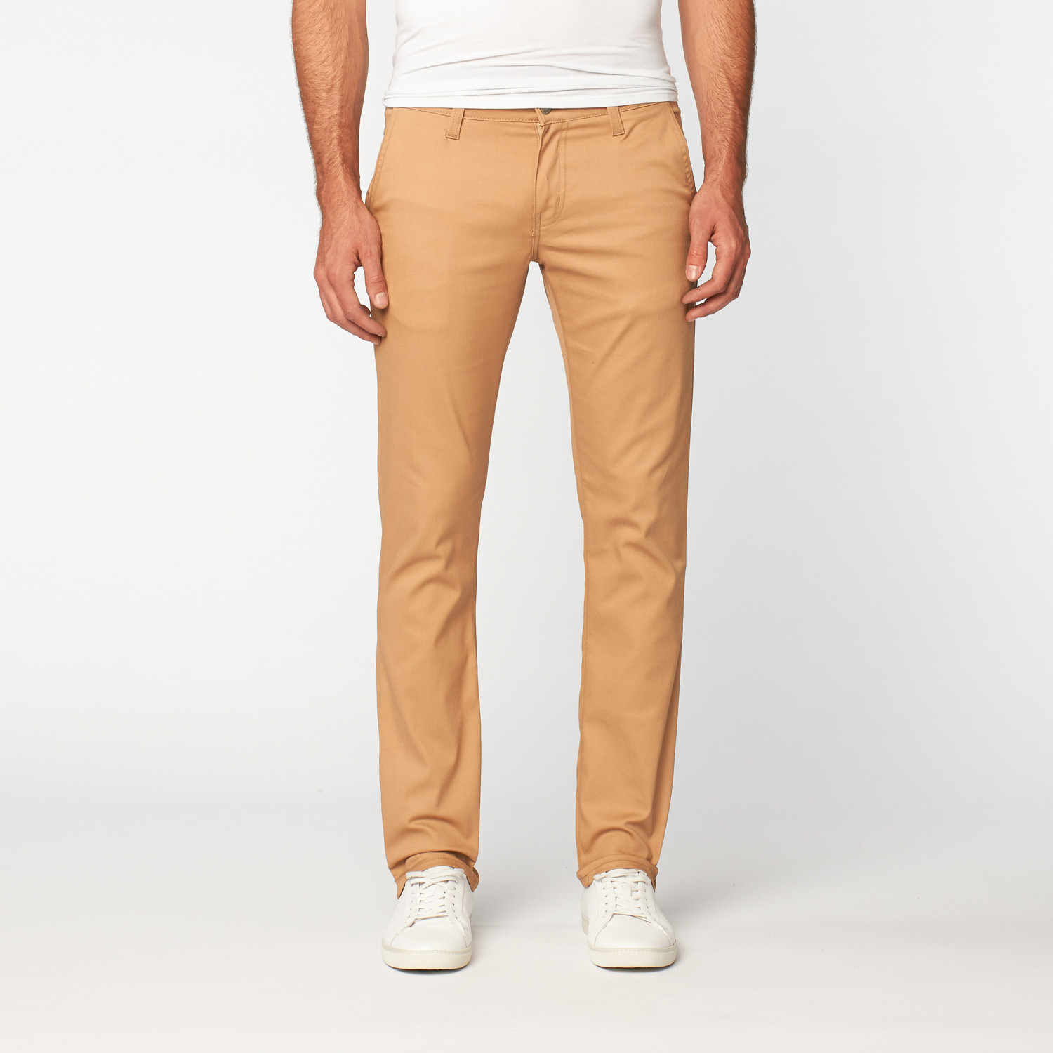 Slim Fit Chino // Almond (28WX32L) - Rustic Dime - Touch of Modern