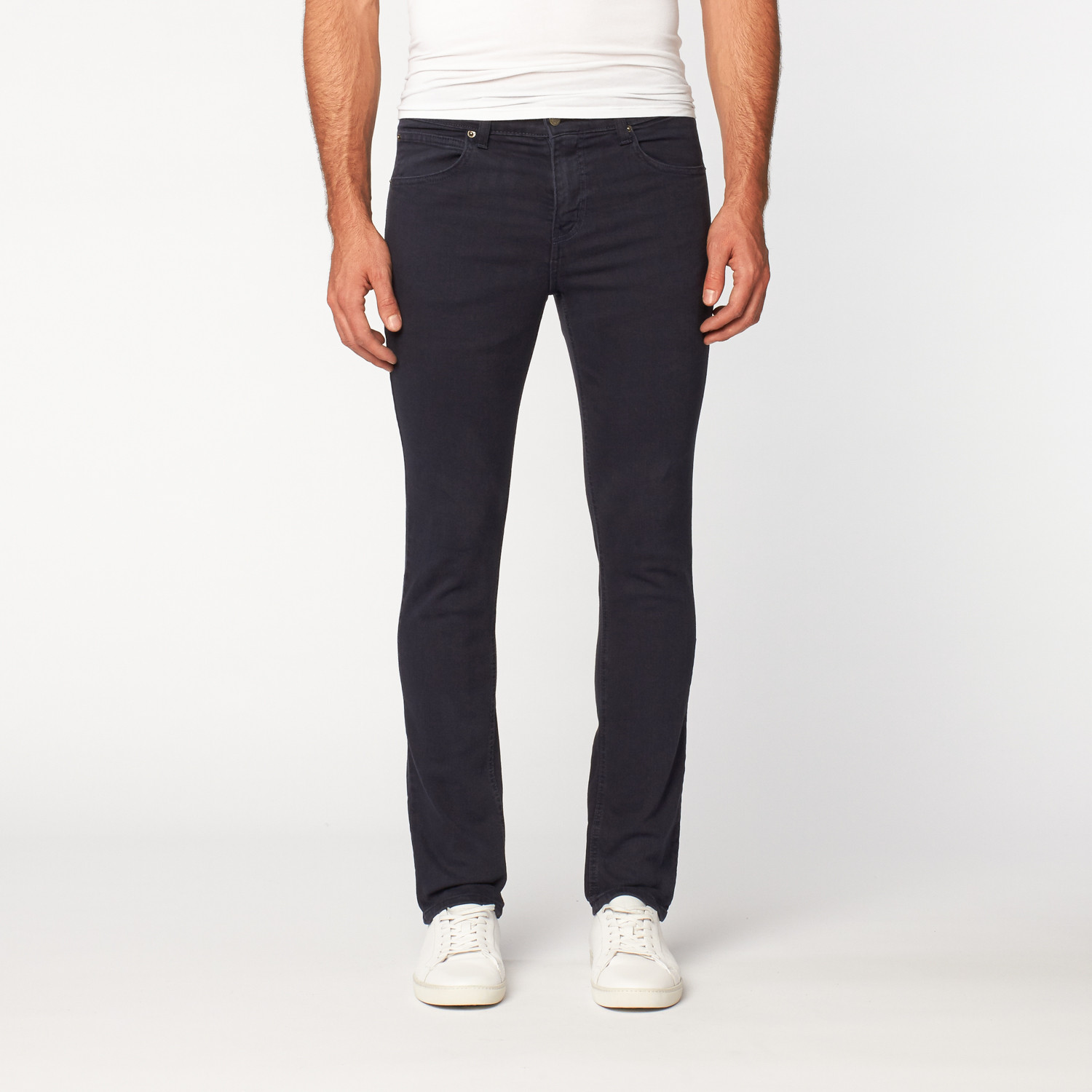 Skinny Fit Denim // Navy (28WX32L) - Rustic Dime - Touch of Modern