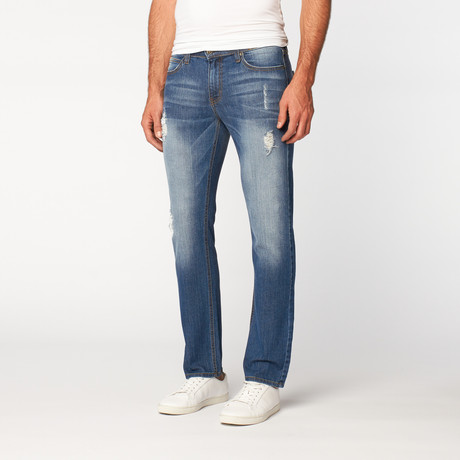 Original Slim Fit Denim // Destroyed Wash (28WX32L)