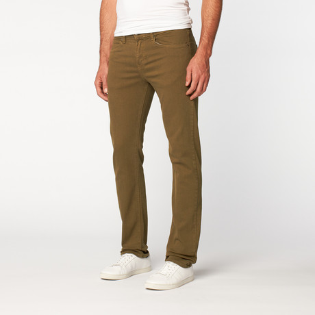 Original Slim Fit Denim // Olive (28WX32L)