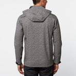 Hooded Dewspo Jacket // Charcoal (S)