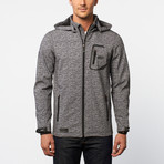 Hooded Dewspo Jacket // Charcoal (S)