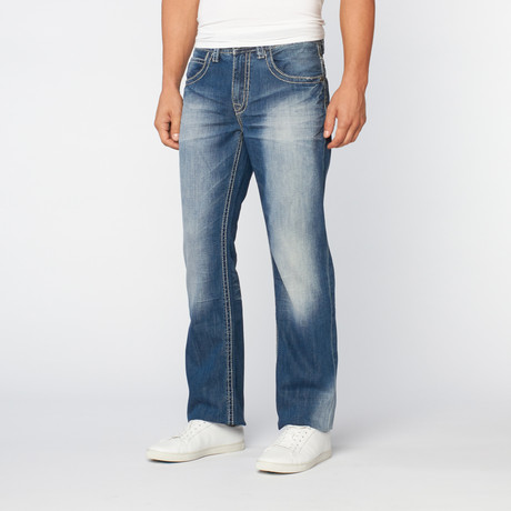 Alex Relaxed Fit 5-Pocket Jean // Light Wash (30WX33L)