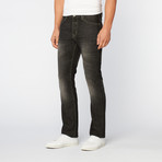 Sam Low-Rise Slim Fit Stretch 5-Pocket Coated Jean // Hunter (36WX34L)