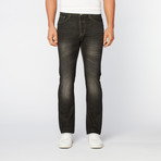 Sam Low-Rise Slim Fit Stretch 5-Pocket Coated Jean // Hunter (30WX33L)