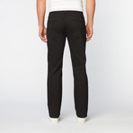 Regular Fit Stretch 5-Pocket Pant // Black Stripe (38WX34L)