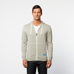 Zip-Up Hoodie // Grey (S)