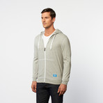 Zip-Up Hoodie // Grey (S)