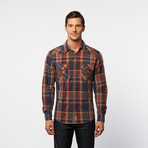 Classic Fit Button-Up // Steel Plaid (XL)