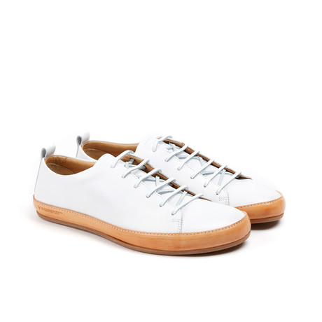 Bannister Leather Sneaker // White (Euro: 40)