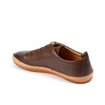 Bannister Leather Sneaker // Dark Brown (Euro: 43)