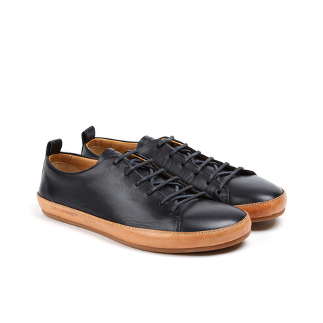 Bannister Leather Sneaker // Black (Euro: 40)
