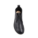 Porto Leather Chukka // Black (Euro: 46)