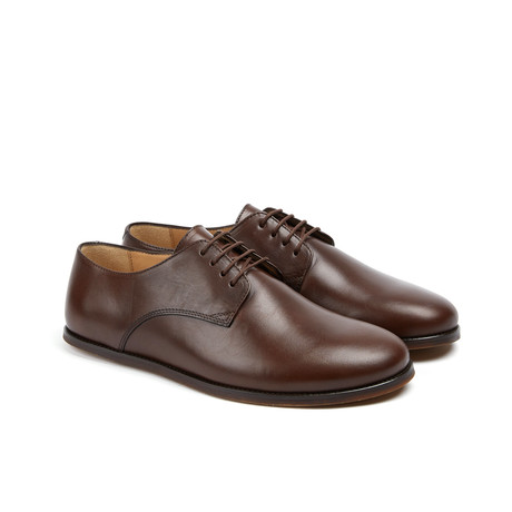 Vivobarefoot™ // Lisbon Leather Dress Shoe // Dark Brown (Euro: 46)