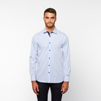 Bengal Stripe Button-Down Shirt // Light Blue (XL)