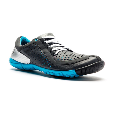 Core Sneaker // Charcoal + Silver + Cyan (US: 7)