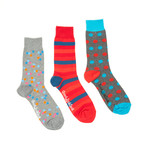 Party of 3 Socks // Pack of 3