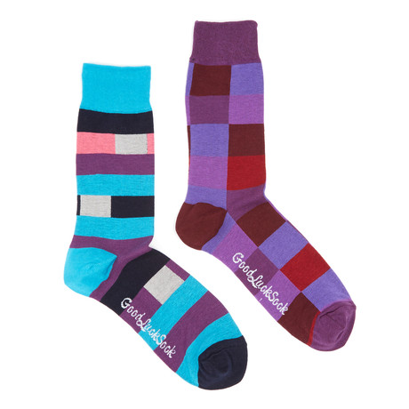 Color Me Purple Socks // Pack of 2