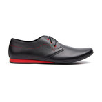 Casual Derby // Black + Red (Euro: 41)