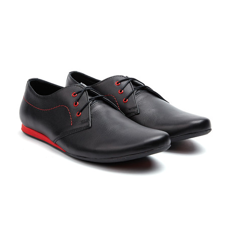 Casual Derby // Black + Red (Euro: 41)