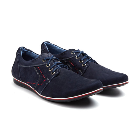 Suede Sneaker // Navy (Euro: 40)