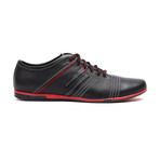 Contrast Sneaker // Black + Red (Euro: 44)