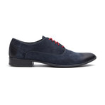 Suede Oxford // Navy + Red (Euro: 44)