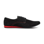 Suede Casual Derby // Black (Euro: 45)