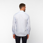 Solid Button-Up Shirt // Light Blue (M)