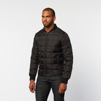 Timeout // Quilted Jacket // Black (XL)