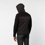 Timeout // Quilted Parka Jacket // Black (S)