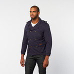 Double Breasted Jacket // Navy (M)