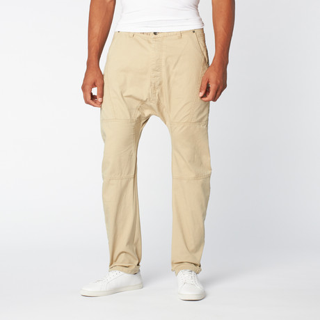 Dropcrotch Pant // Linen (Euro: 46, Inseam: 34)